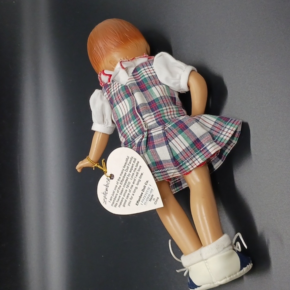 Vintage Effanbee Patsyette 9 Inch Doll (1996)  In School Girl Dress Costume - Picture 3 of 6